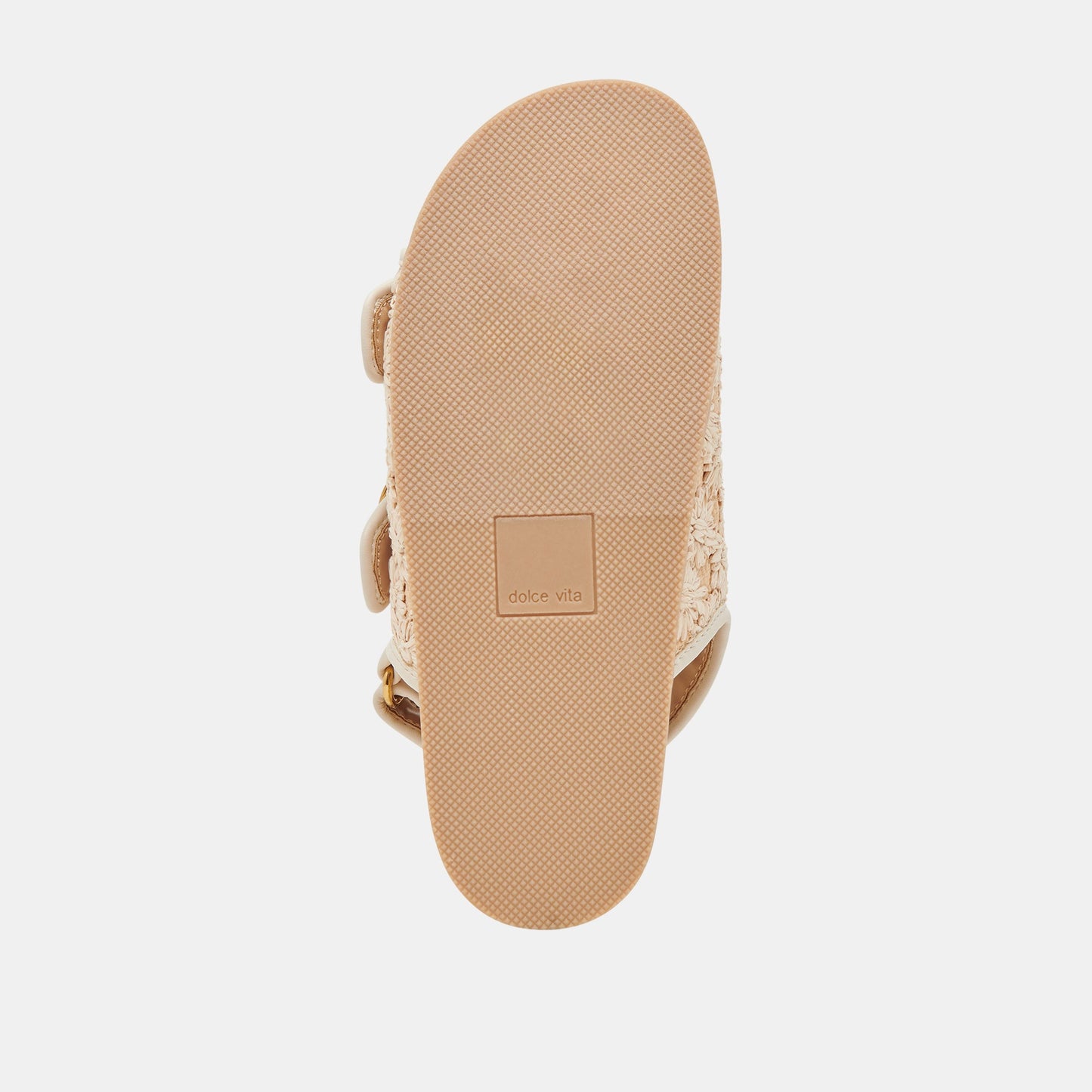 Dolce Vita STARLA SANDALS CREME FLORAL RAFFIA