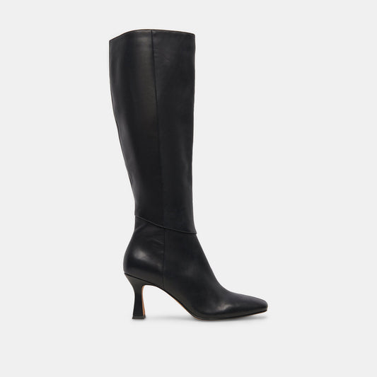 Dolce Vita Gyra Black Leather Boots
