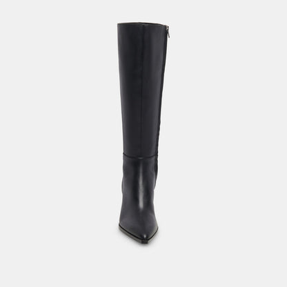 Dolce Vita Auggie Black Leather Boots