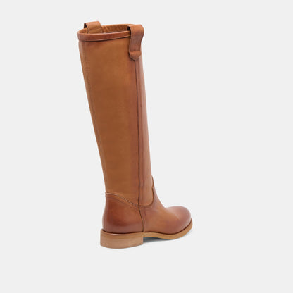 Dolce Vita Ramzy Cognac Leather Boots