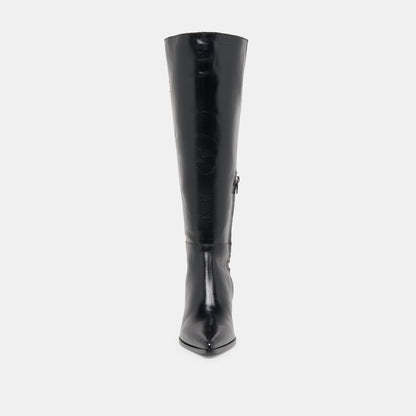 Dolce Vita Kirson Black Leather Boots