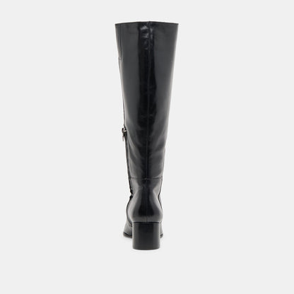 Dolce Vita Kirson Black Leather Boots
