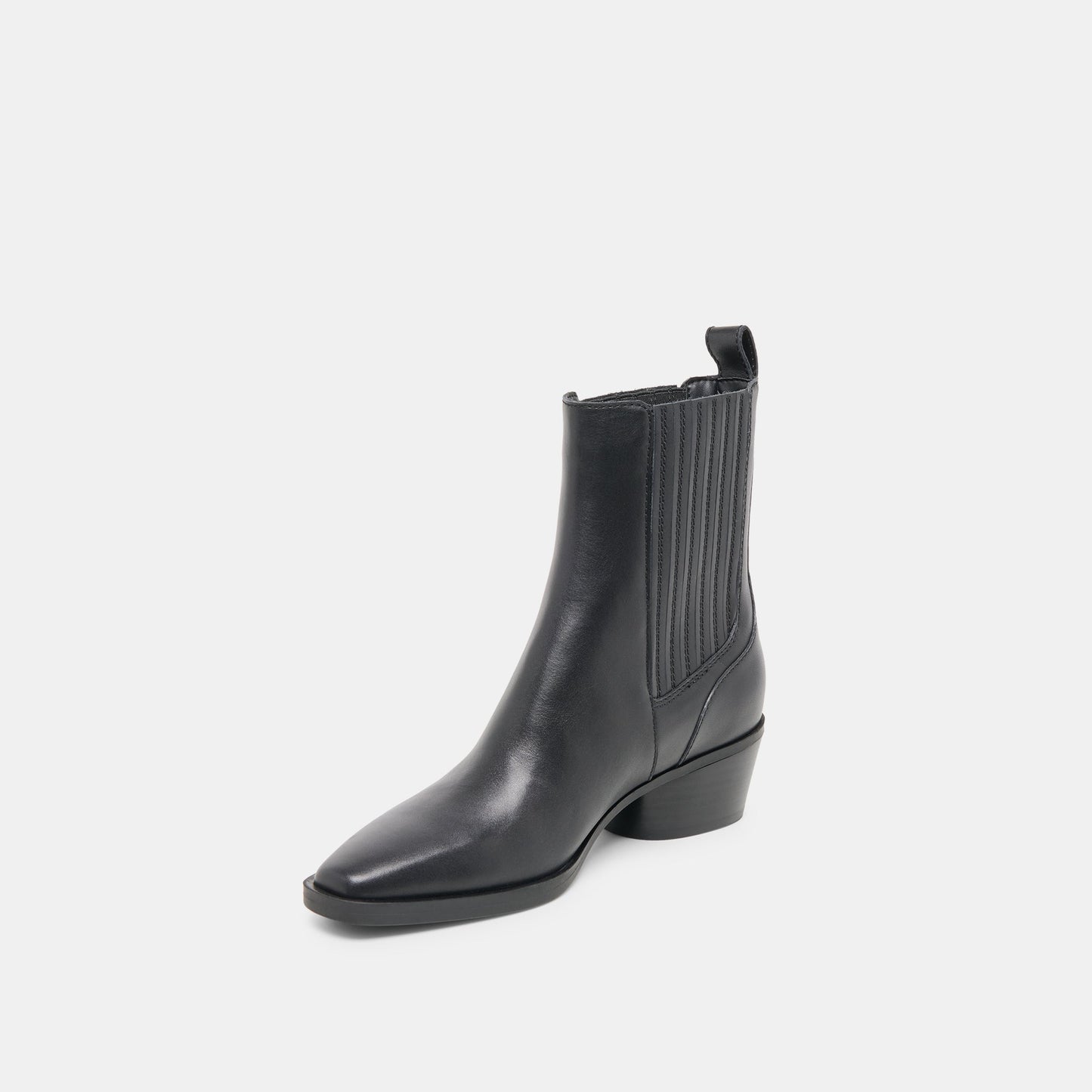 Dolce Vita Faint H2O Waterproof Black Leather Booties