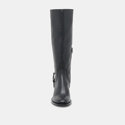 Dolce Vita Kilian H2O Waterproof Black Leather Boots