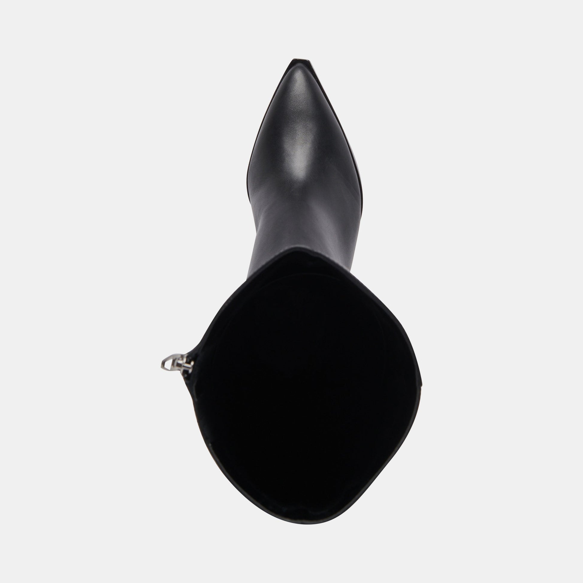 Dolce Vita Auggie Black Leather Narrow Calf Boots