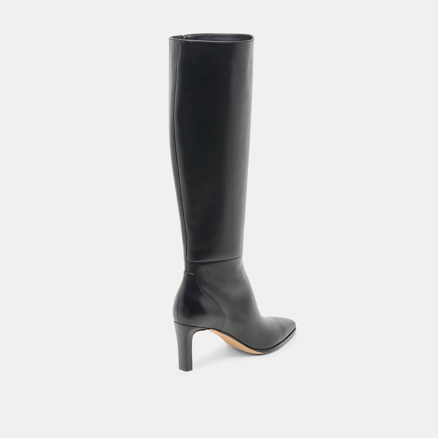 Dolce Vita Emmi Black Leather Narrow Calf Boots