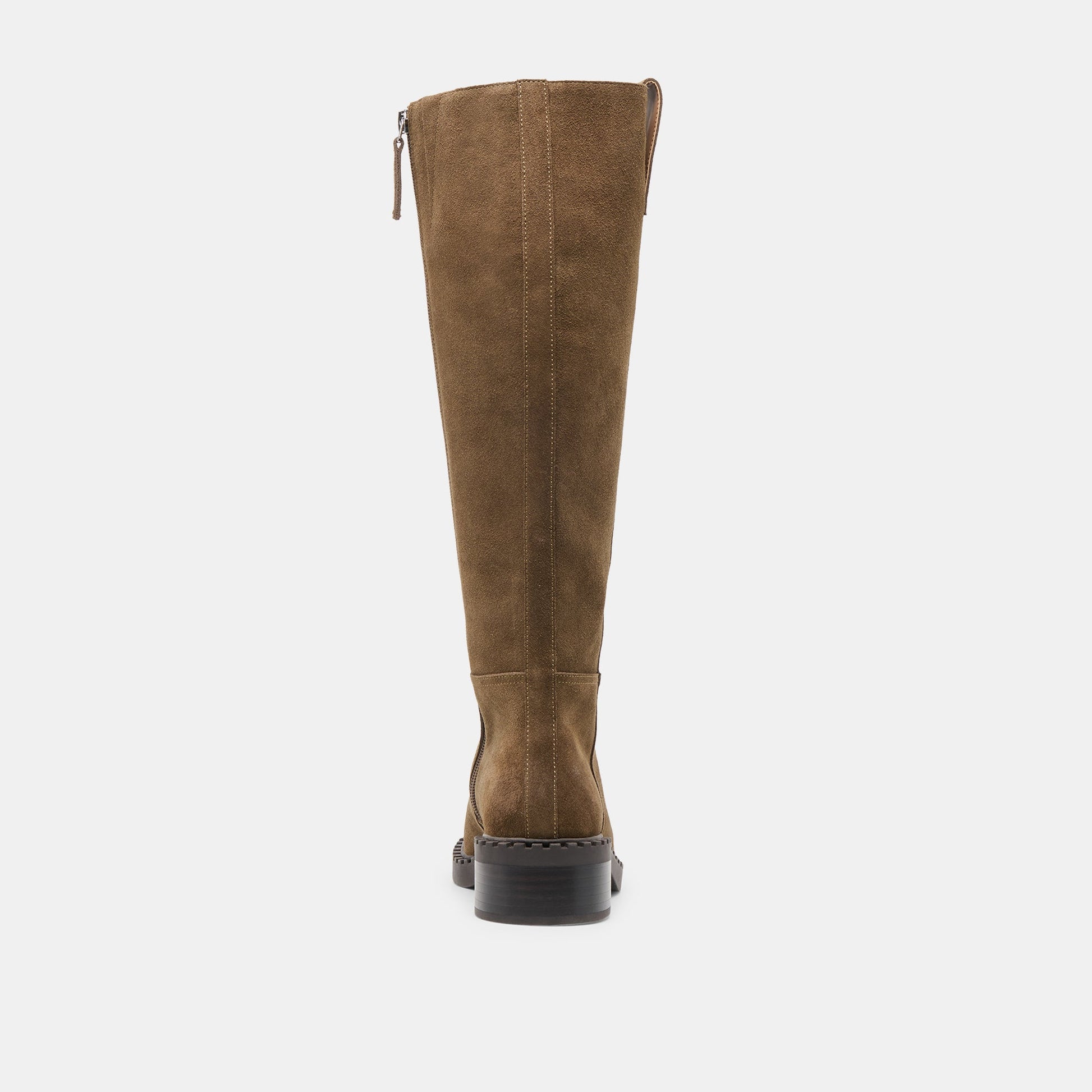 Dolce Vita Glory H2O Waterproof Olive Suede Boots
