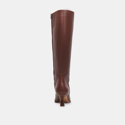 Dolce Vita Auggie Extra Wide Calf Chocolate Boots