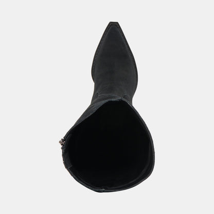 Dolce Vita RAJ Wide Calf Boots Onyx Suede