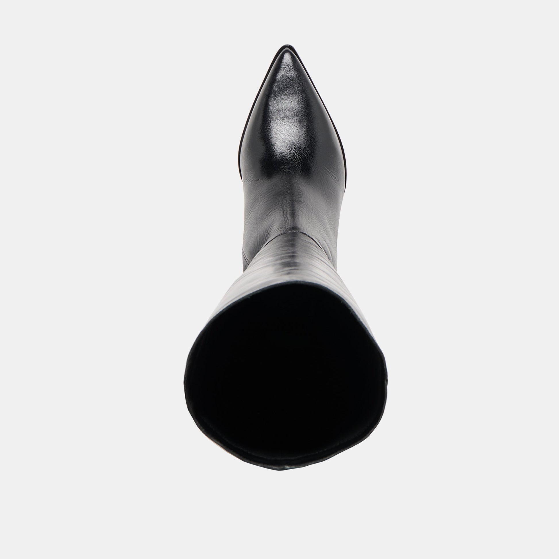 Dolce Vita Kirson Black Leather Wide Calf Boots