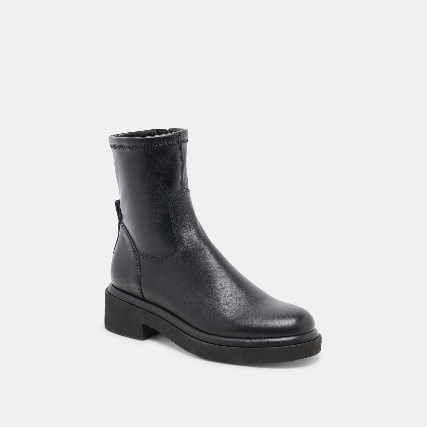 Dolce Vita Simaya H2O Wide Black Leather Boots