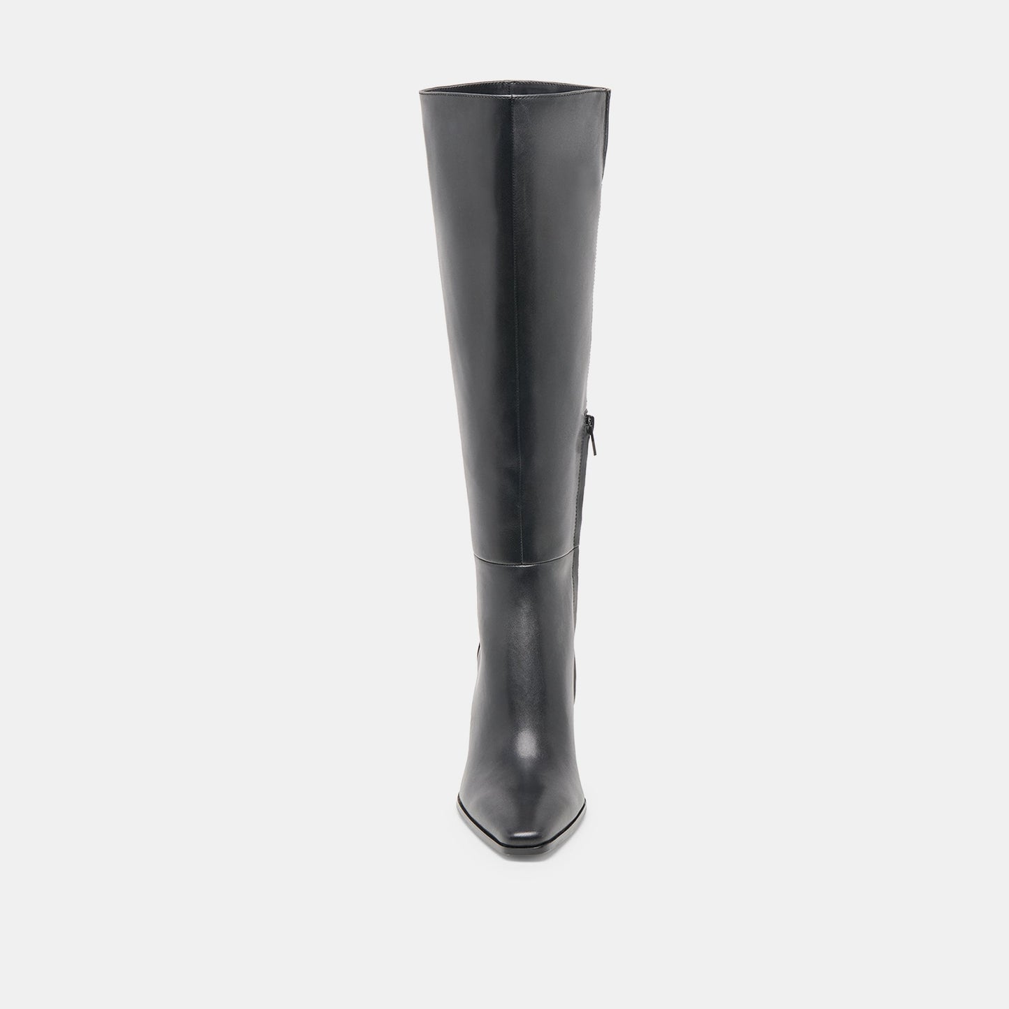 Dolce Vita Emmi Black Leather Extra Wide Calf Boots