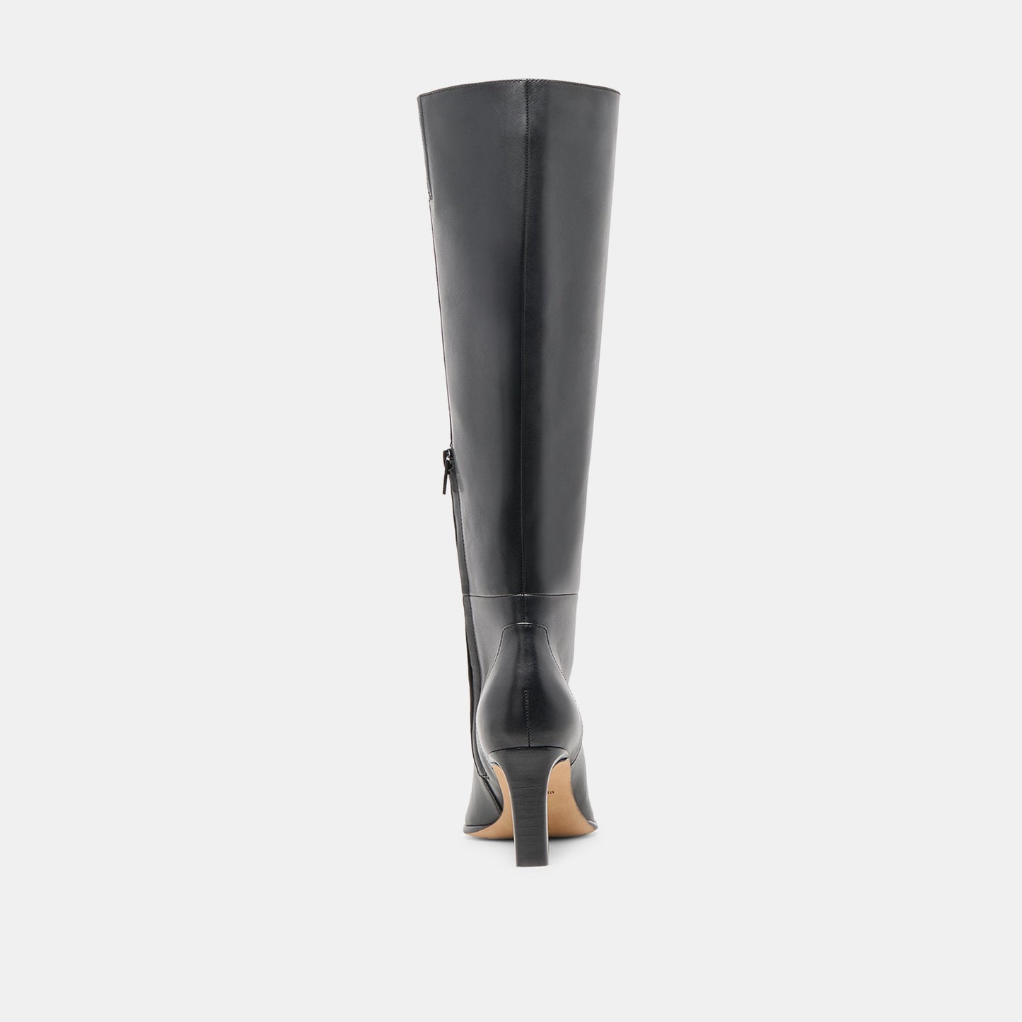 Dolce Vita Emmi Black Leather Extra Wide Calf Boots