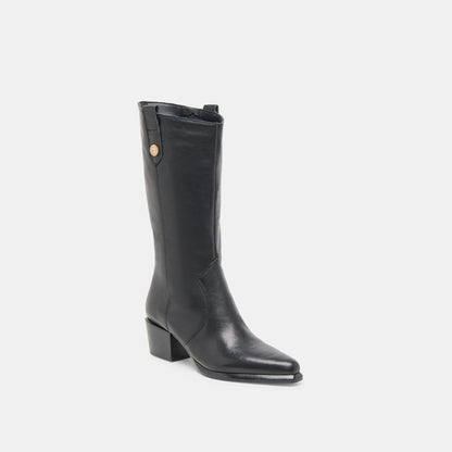 Dolce Vita Vern Black Leather Boots
