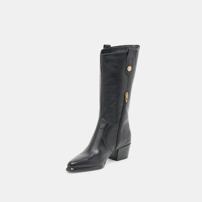 Dolce Vita Vern Black Leather Boots