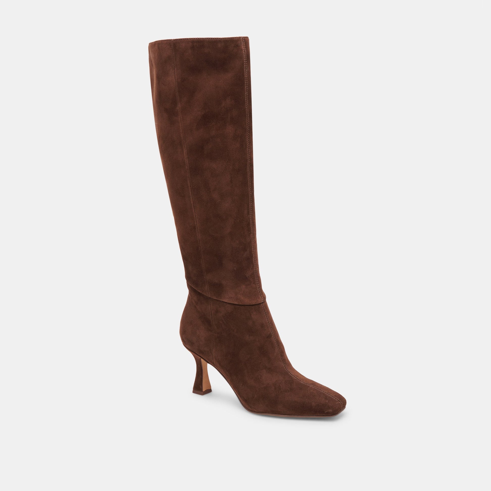 Dolce Vita GYRA WIDE CALF BOOTS DK BROWN SUEDE