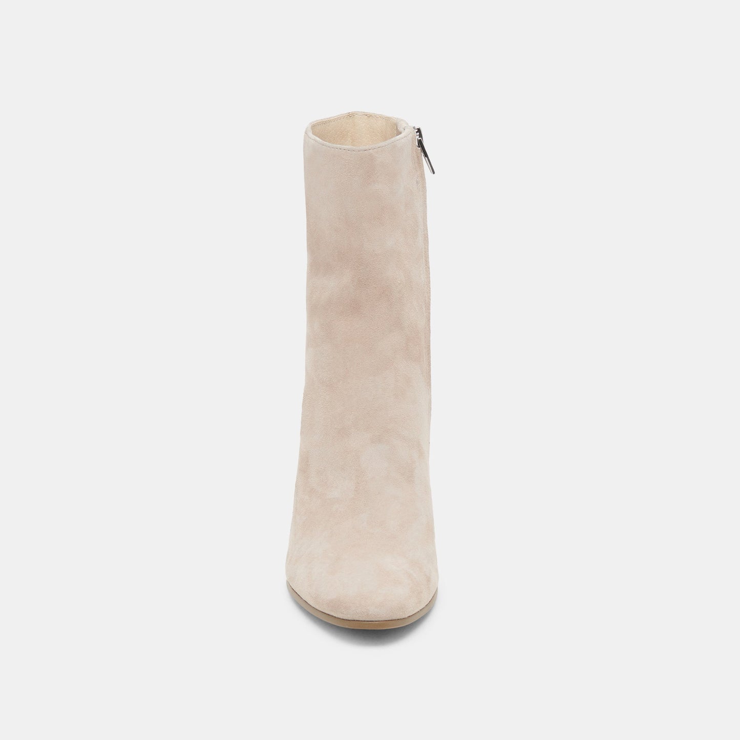 Dolce Vita Suzy Wide Taupe Suede Booties