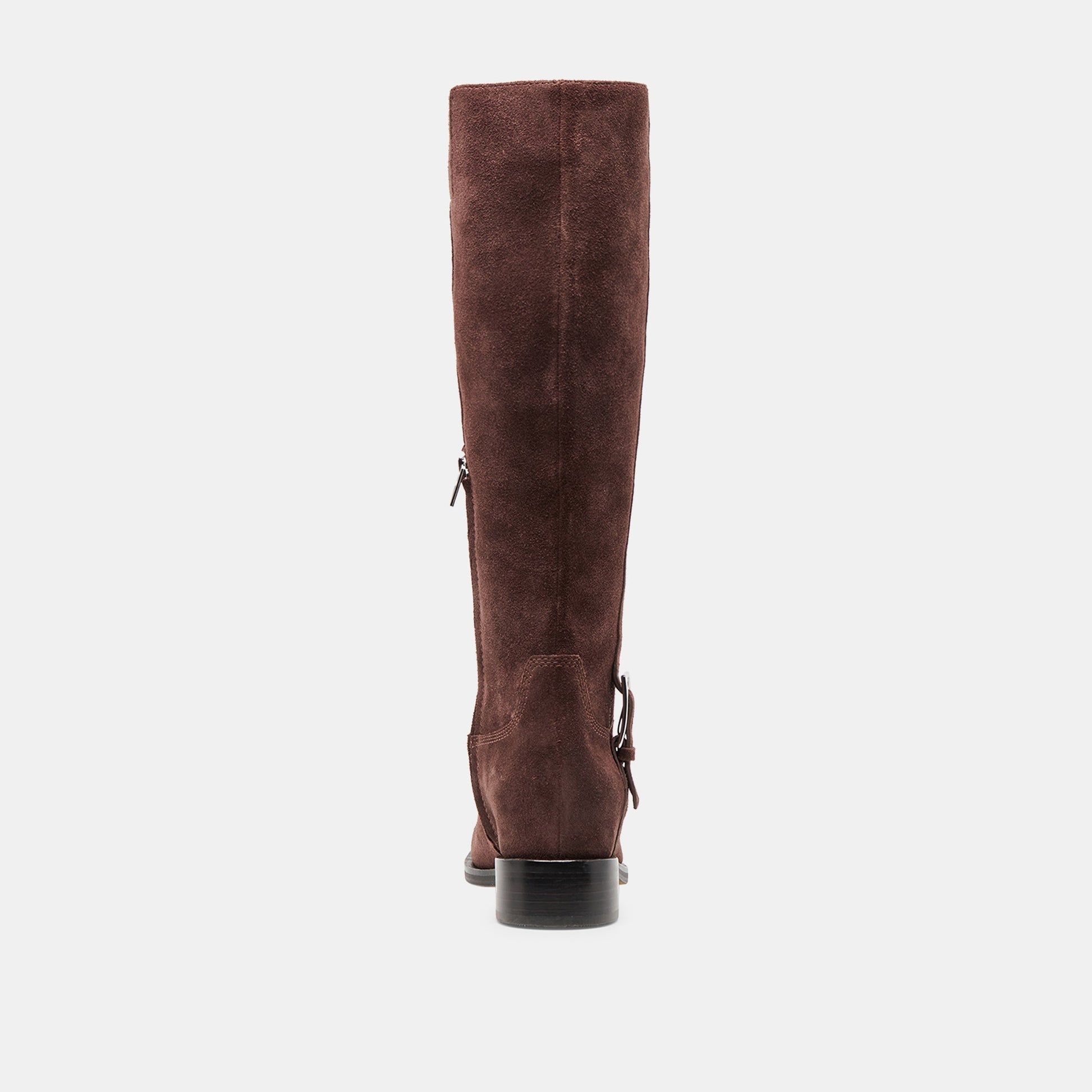 Dolce Vita Kilian H2O Waterproof Mahogany Suede Wide Calf Boots