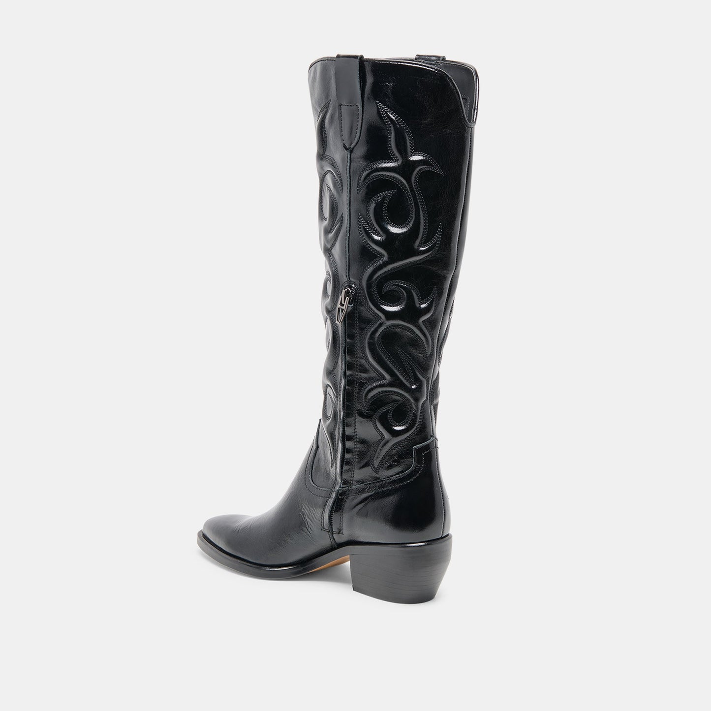 Dolce Vita Mirla Black Leather Boots