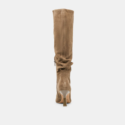 Dolce Vita Lousa Olive Suede Boots