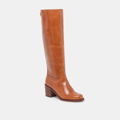 Dolce Vita Lucyle Tan Leather Boots