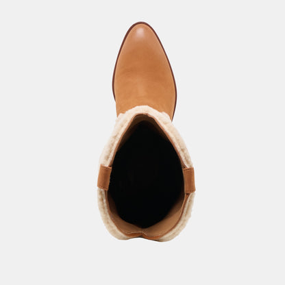 Dolce Vita Mykel Plush Caramel Nubuck Boots