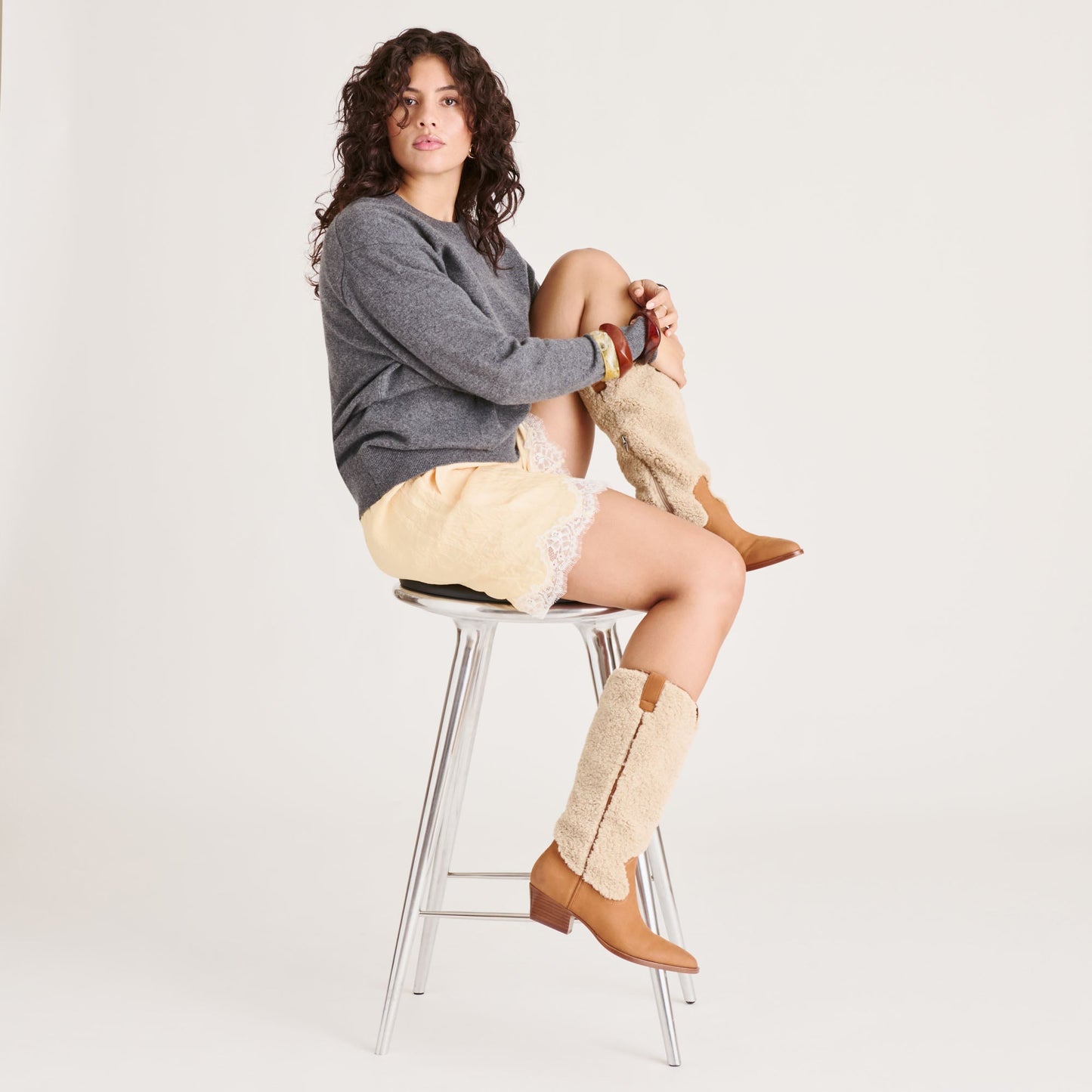 Dolce Vita Mykel Plush Caramel Nubuck Boots