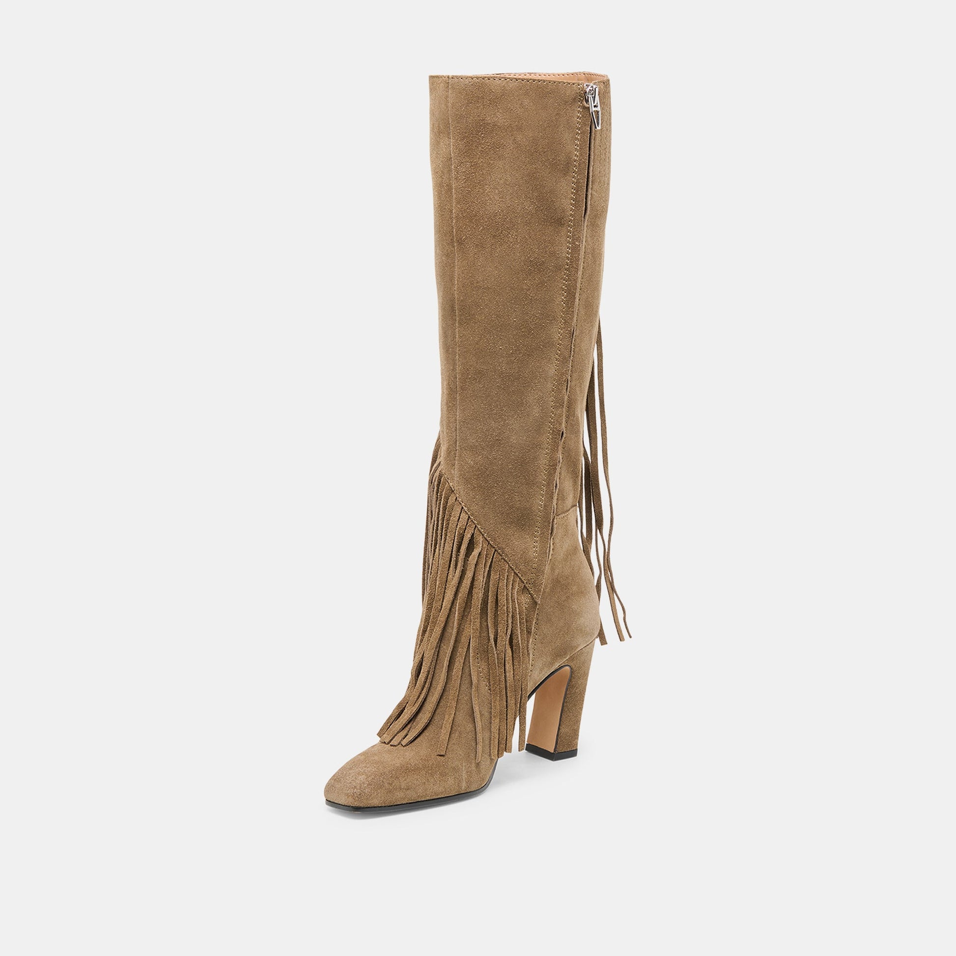 Dolce Vita Giano Olive Suede Boots