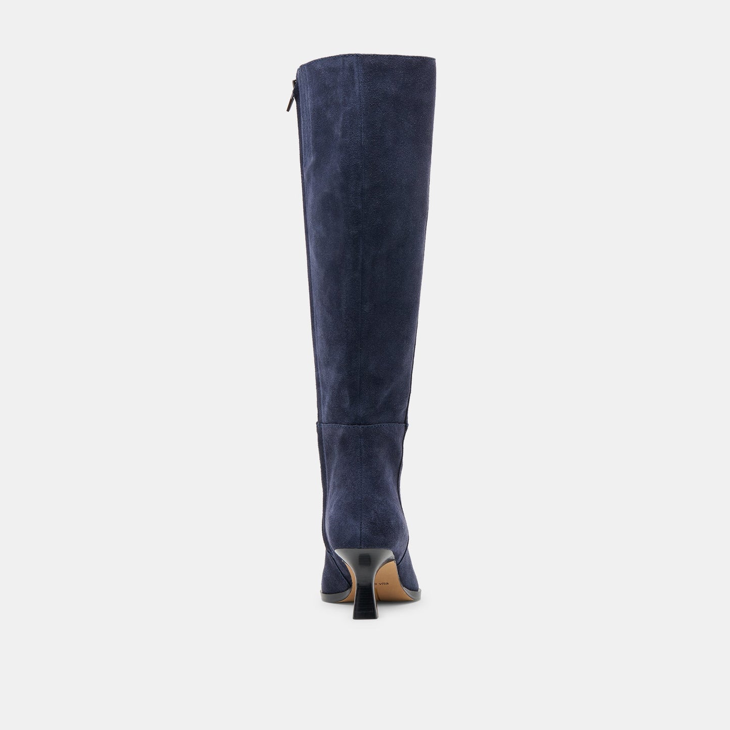 Dolce Vita Auggie Navy Suede Wide Calf Boots