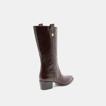 Dolce Vita Vern Chocolate Leather Boots