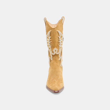 Dolce Vita Vila Caramel Suede Boots