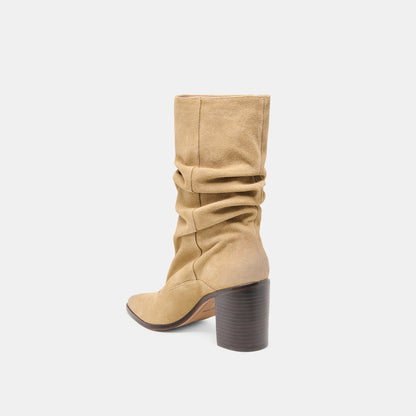 Dolce Vita Talina Dk Taupe Suede Boots