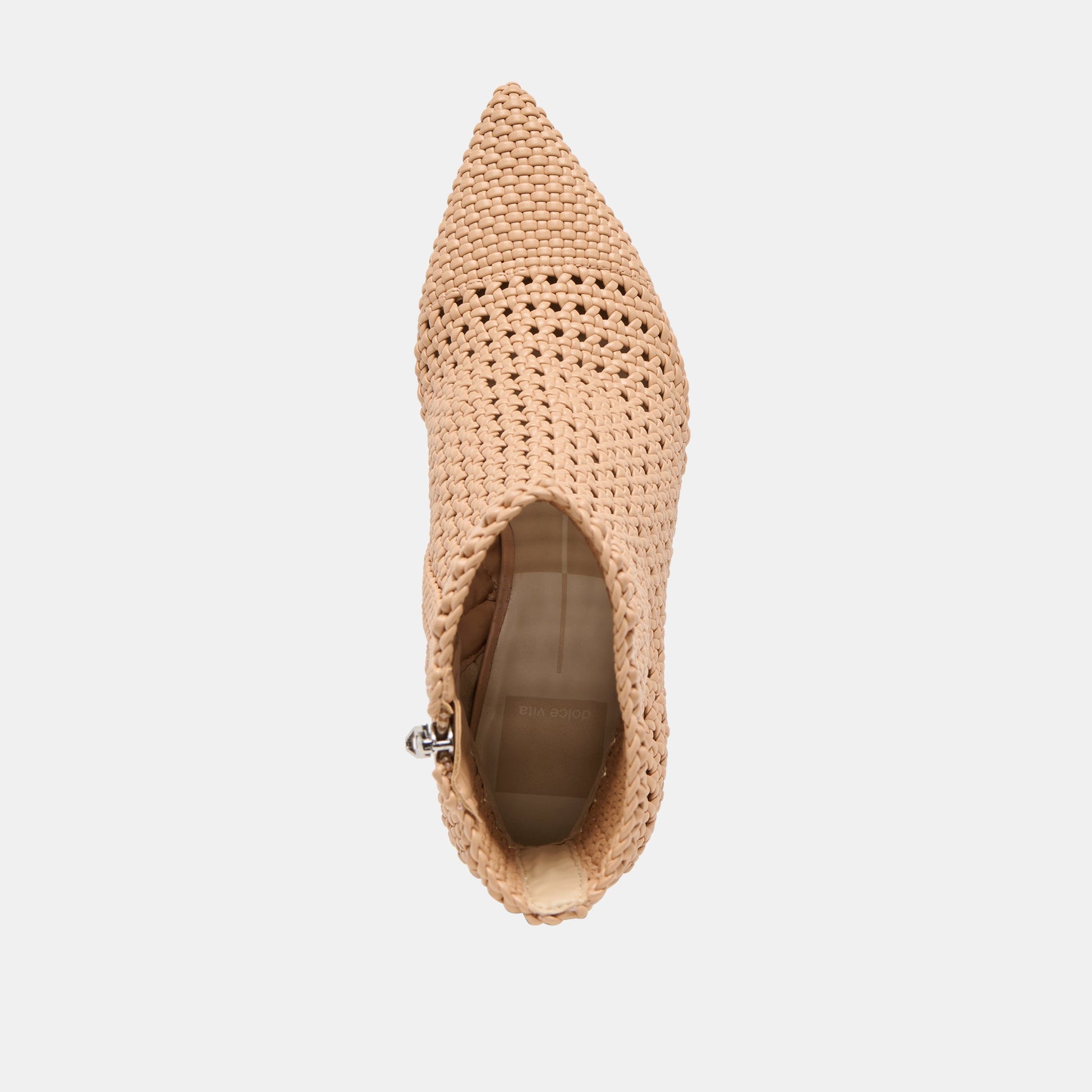 Dolce Vita Embry Lt Tan Woven Stella Booties