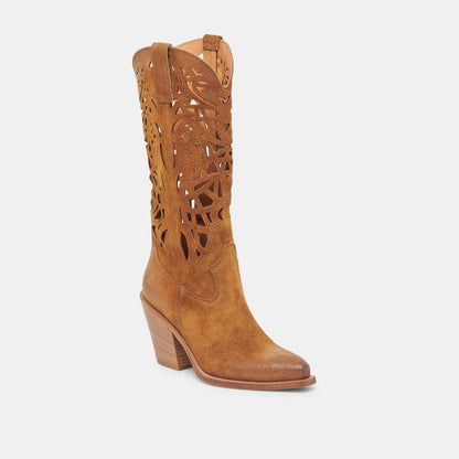 Dolce Vita WAYLAN BOOTS CHESTNUT SUEDE