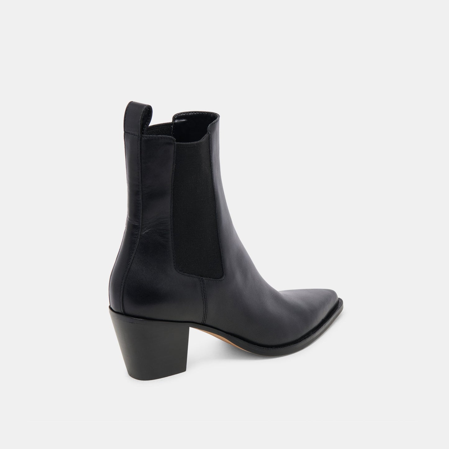 Dolce Vita Shadie H2O Waterproof Black Leather Booties