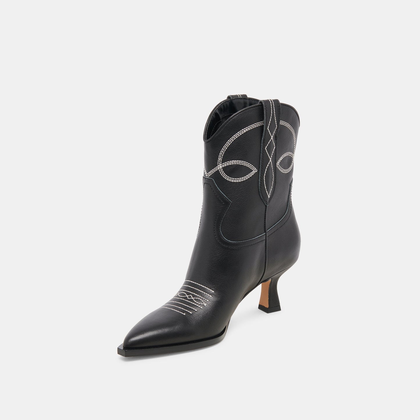 Dolce Vita ANGEL BOOTIES BLACK WHITE LEATHER