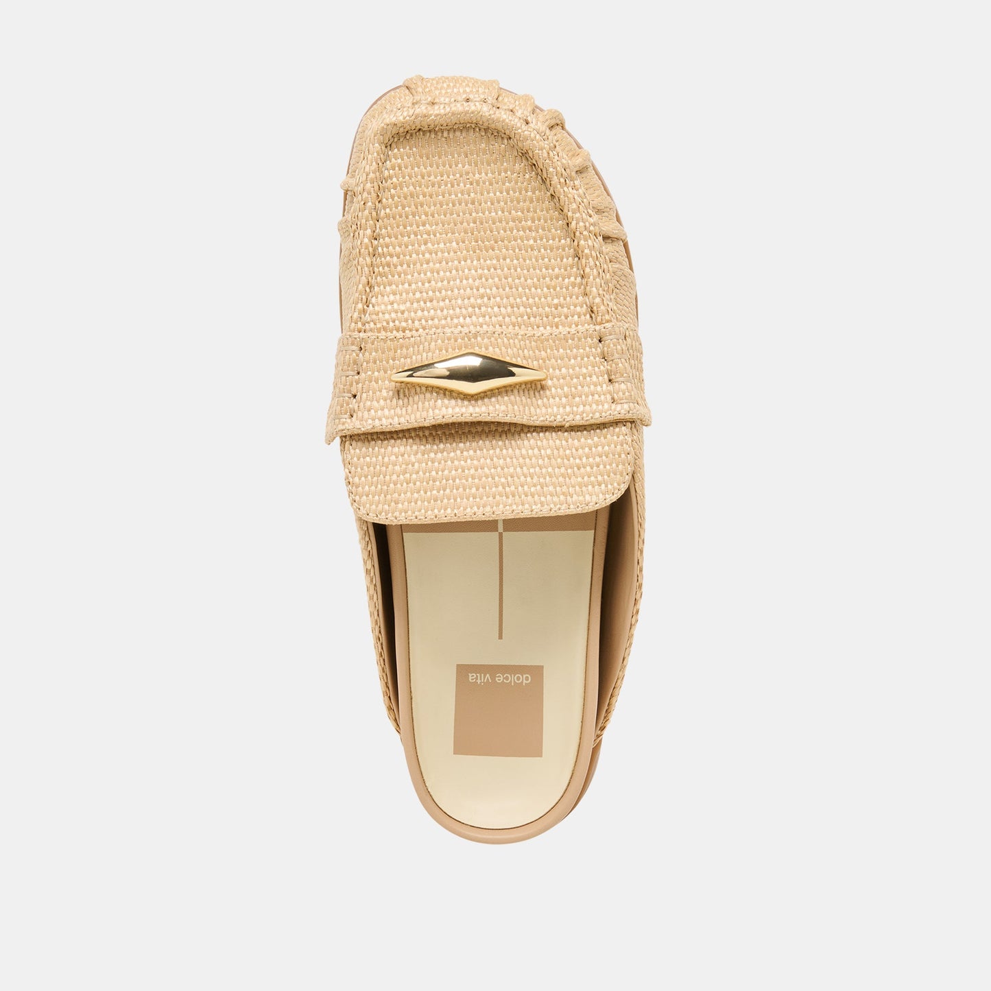 Dolce Vita Jodero Lt Natural Raffia Flats