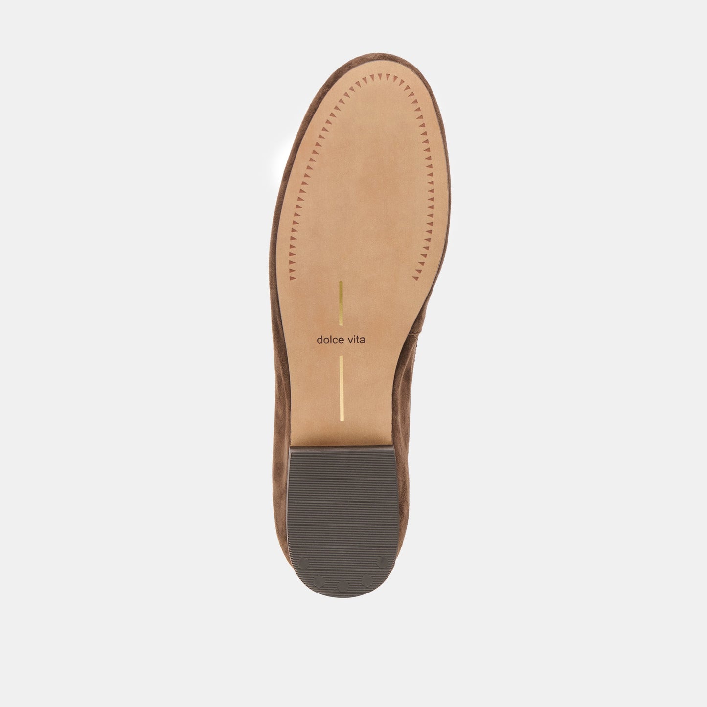 Dolce Vita Ritla Dk Brown Suede Ballet Flats