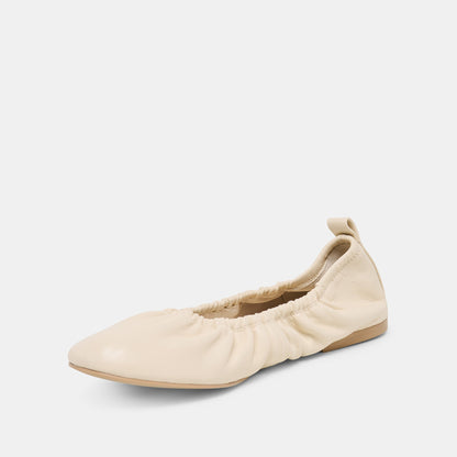 Dolce Vita Conrad Bone Leather Ballet Flats