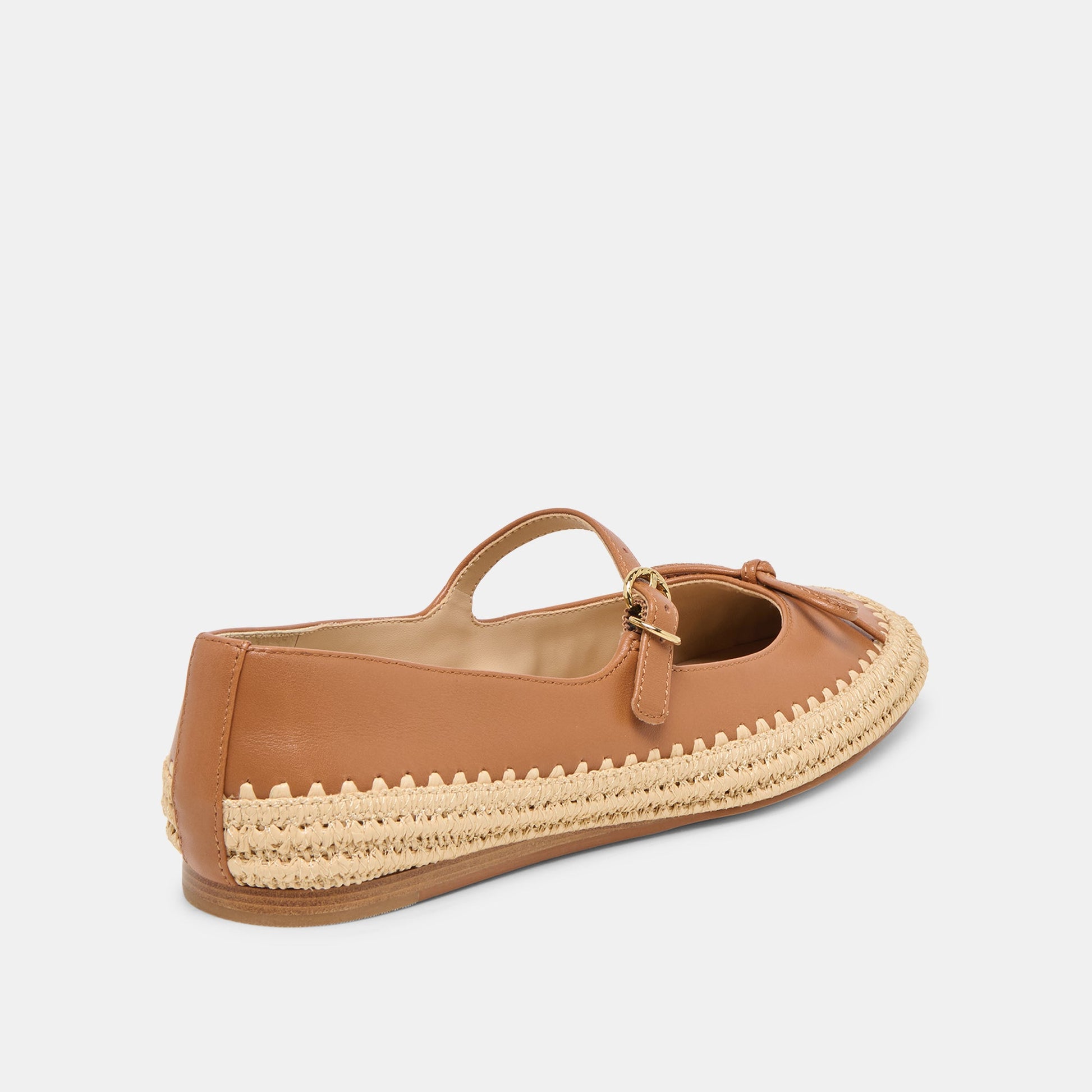 Dolce Vita Betony Saddle Leather Ballet Flats