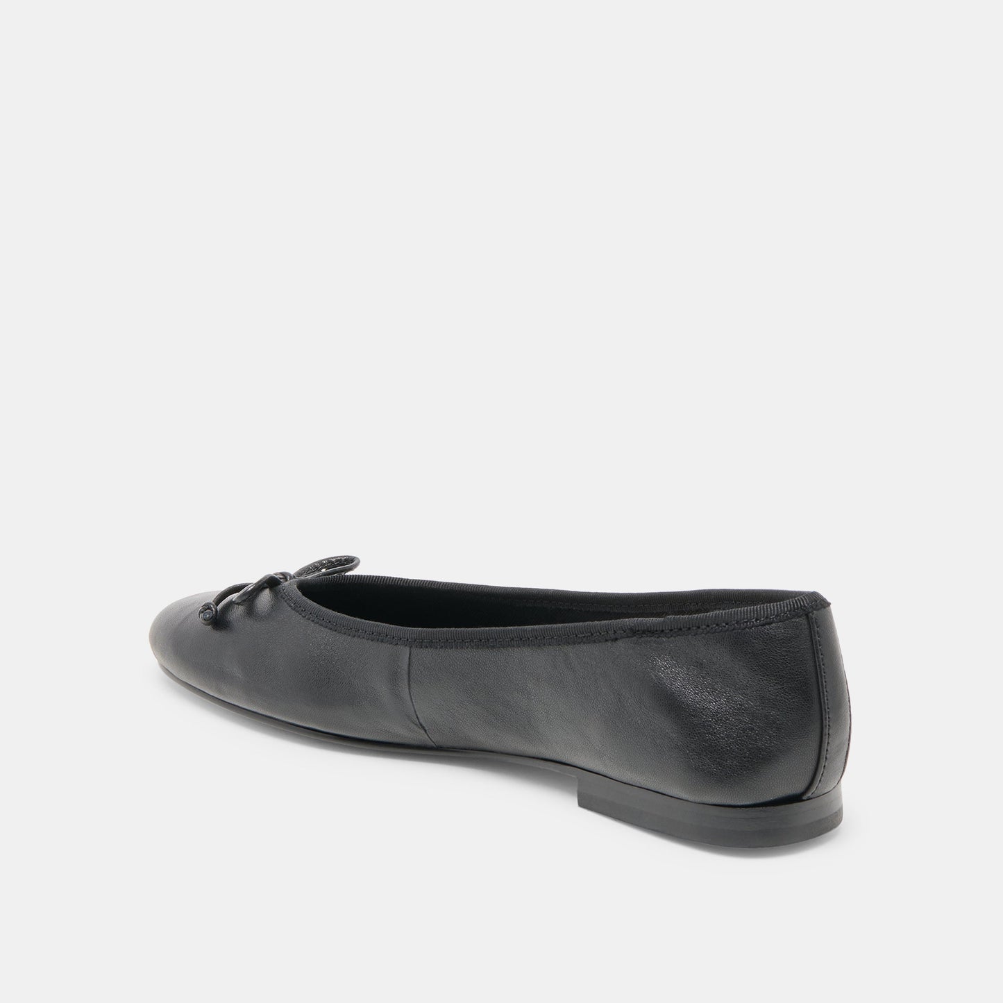 Dolce Vita Ritla Black Leather Ballet Flats