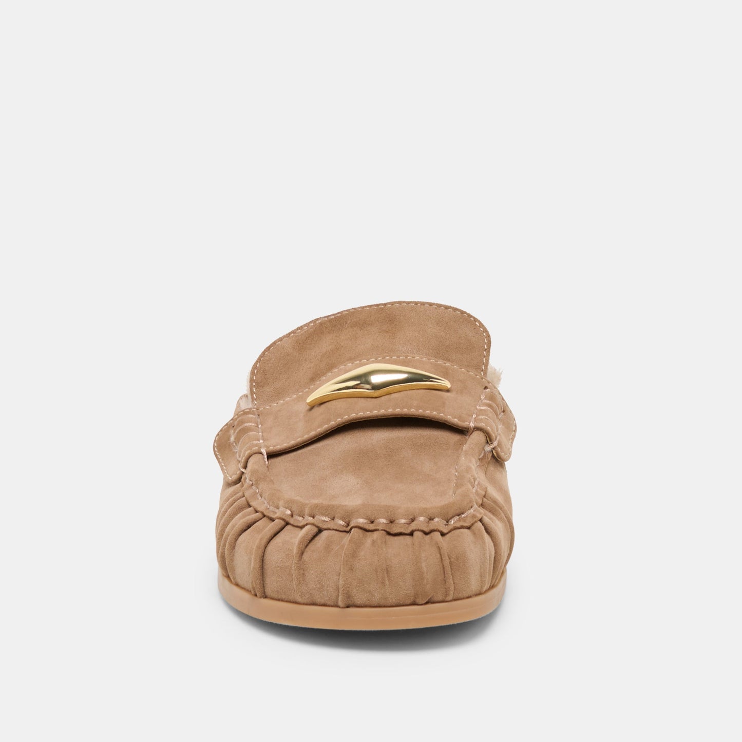 Dolce Vita Jodero Plush Mushroom Suede Flats
