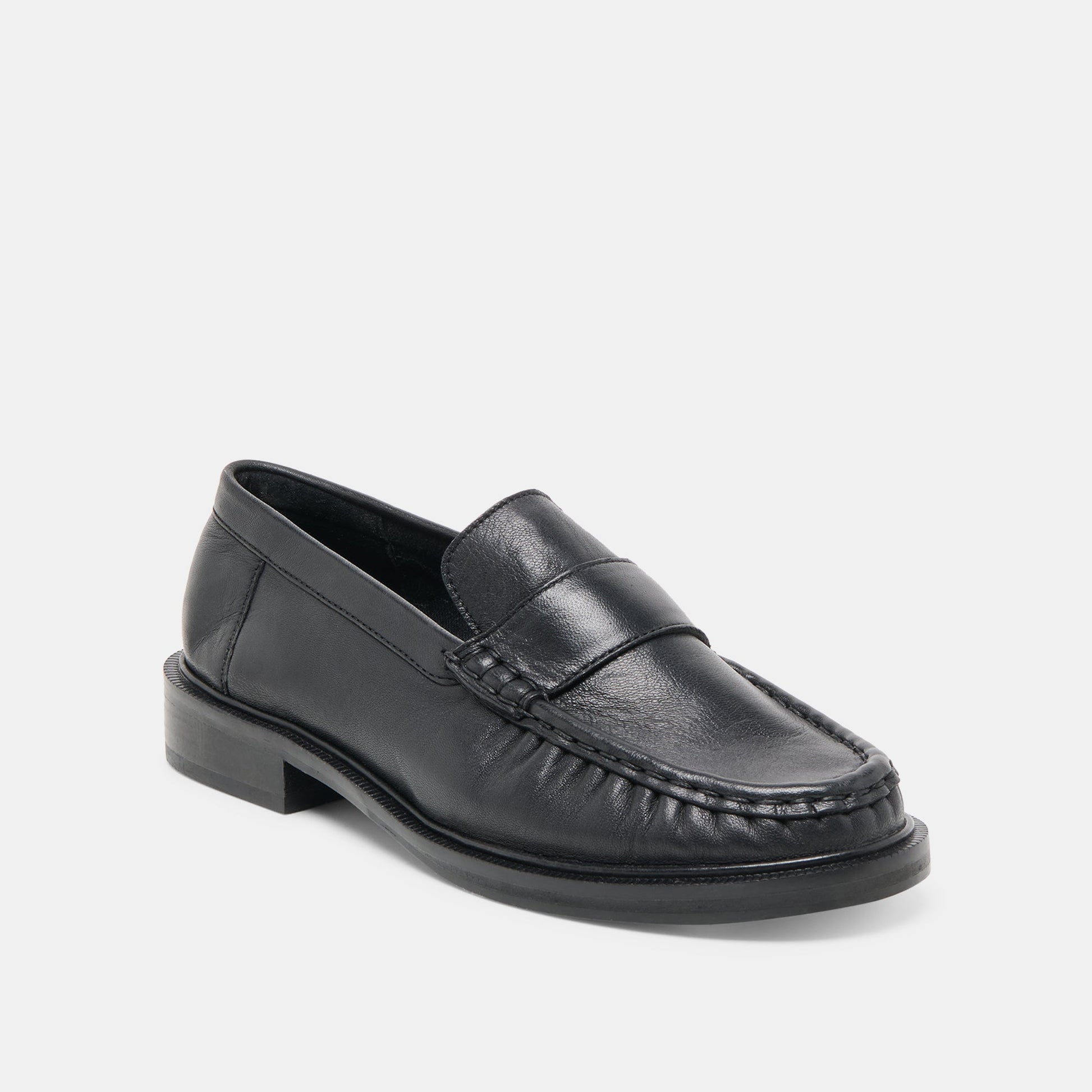 Dolce Vita Bodi Black Leather Loafers