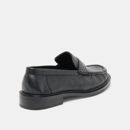 Dolce Vita Bodi Black Leather Loafers