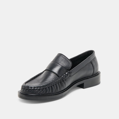 Dolce Vita Bodi Black Leather Loafers