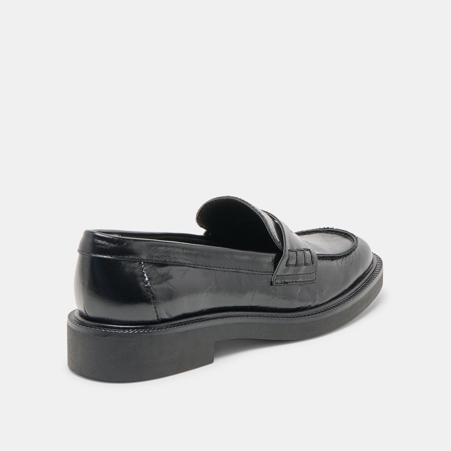 Dolce Vita Tiggy Midnight Crinkle Patent Loafers