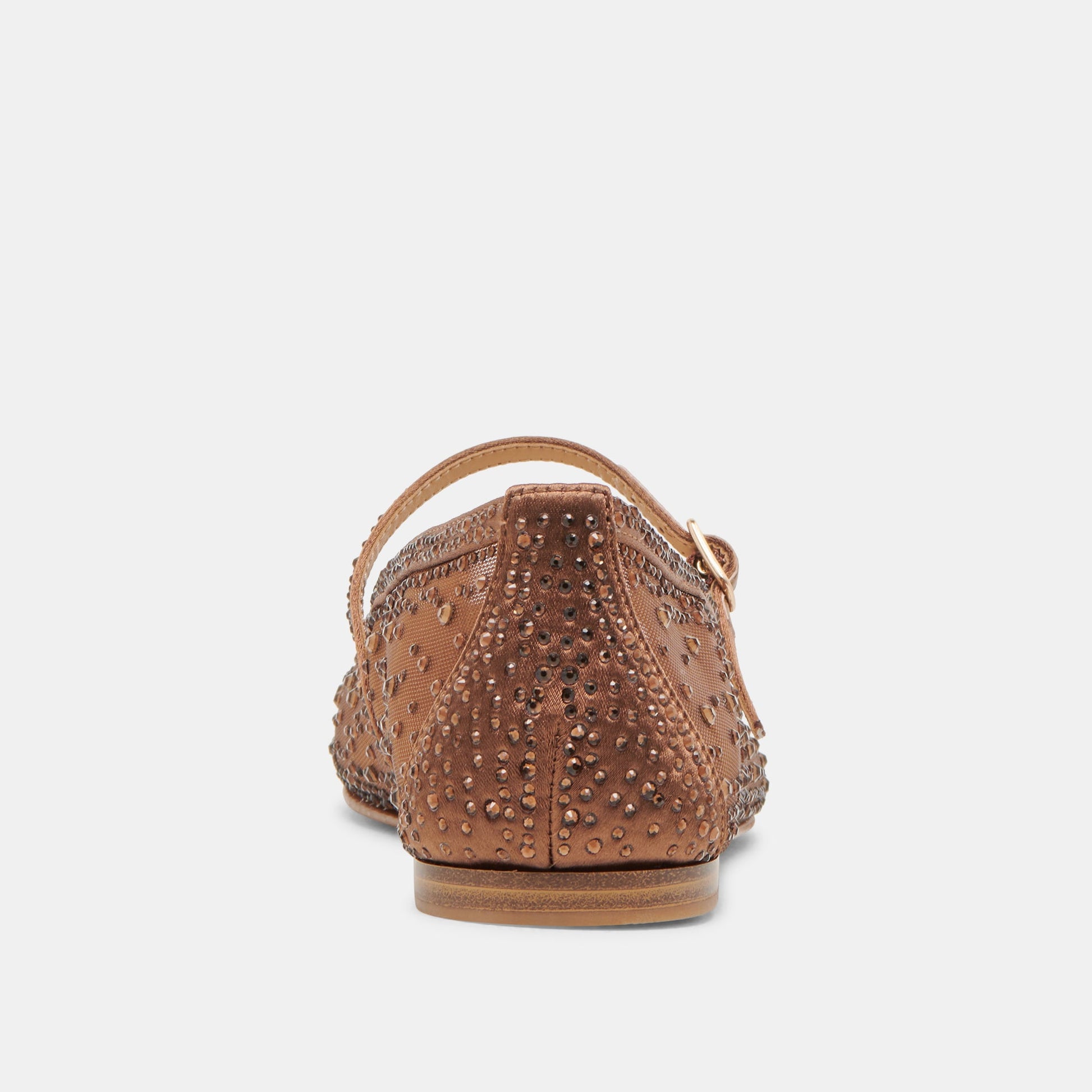 Dolce Vita REYES CRYSTAL BALLET FLATS MID BROWN MESH