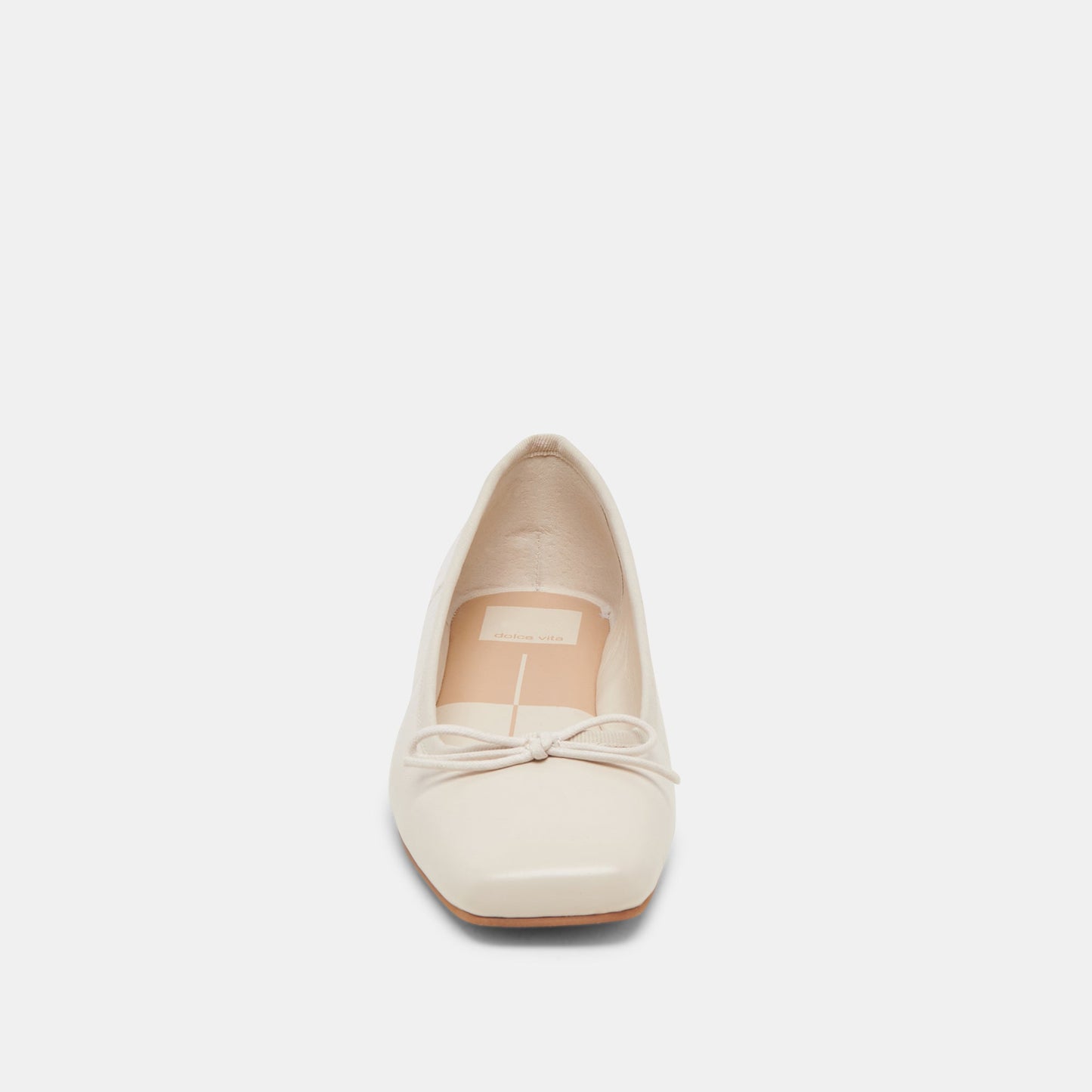 Dolce Vita Anisa Ballet Flats CREME CRINKLE PATENT