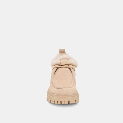 Dolce Vita Milza Plush Dune Suede Loafers
