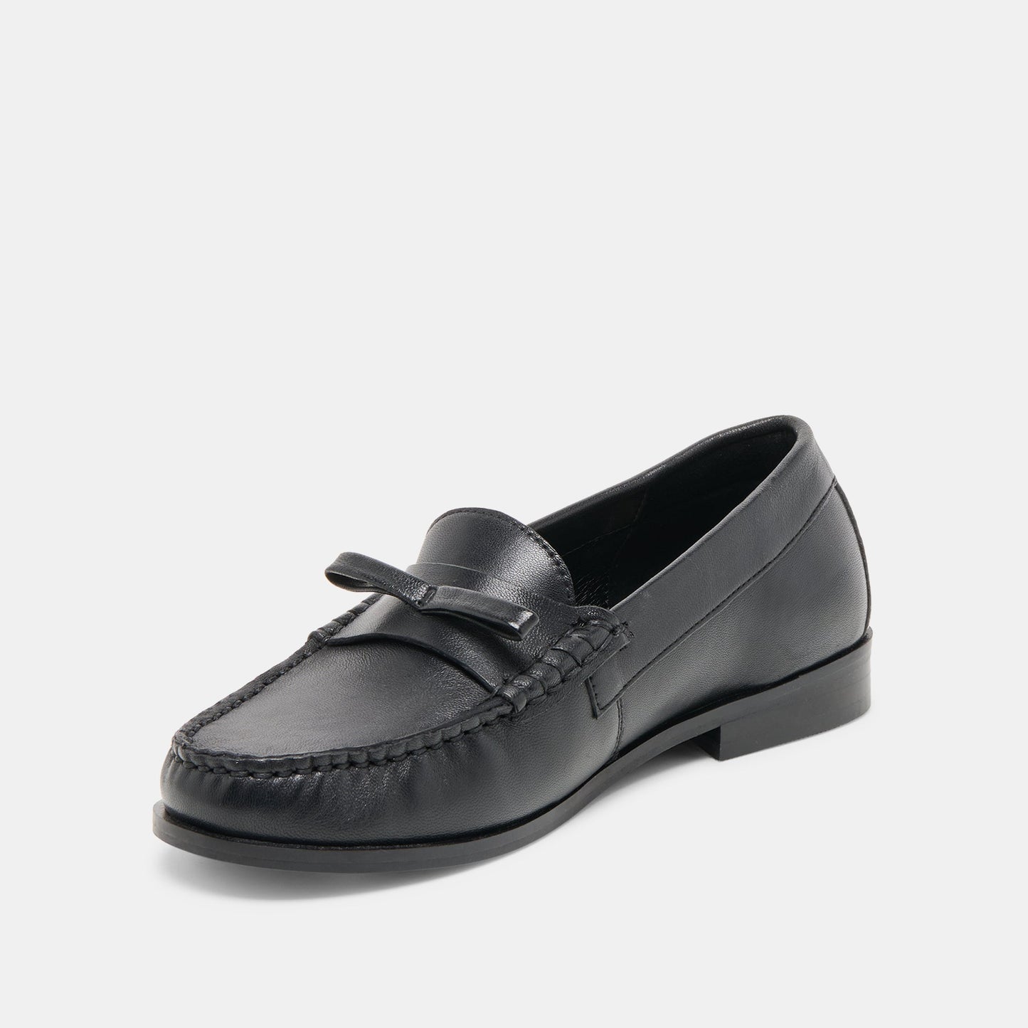 Dolce Vita Barney Black Leather Loafers